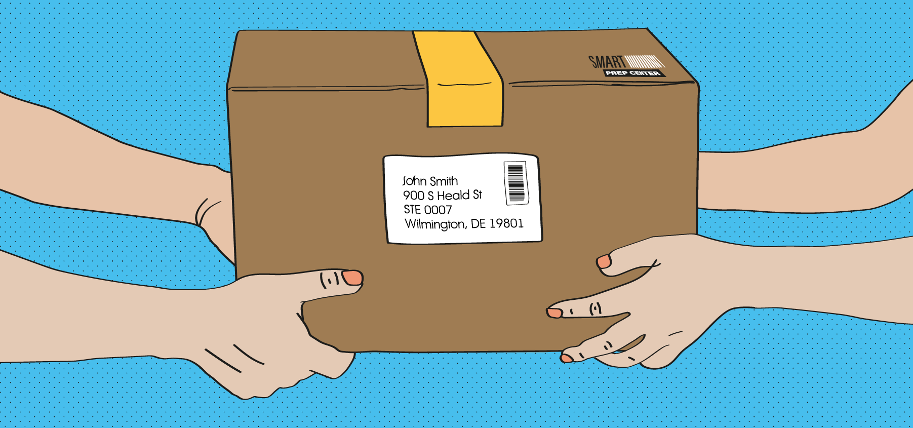 How to send us a product? Example of filling out a delivery form.